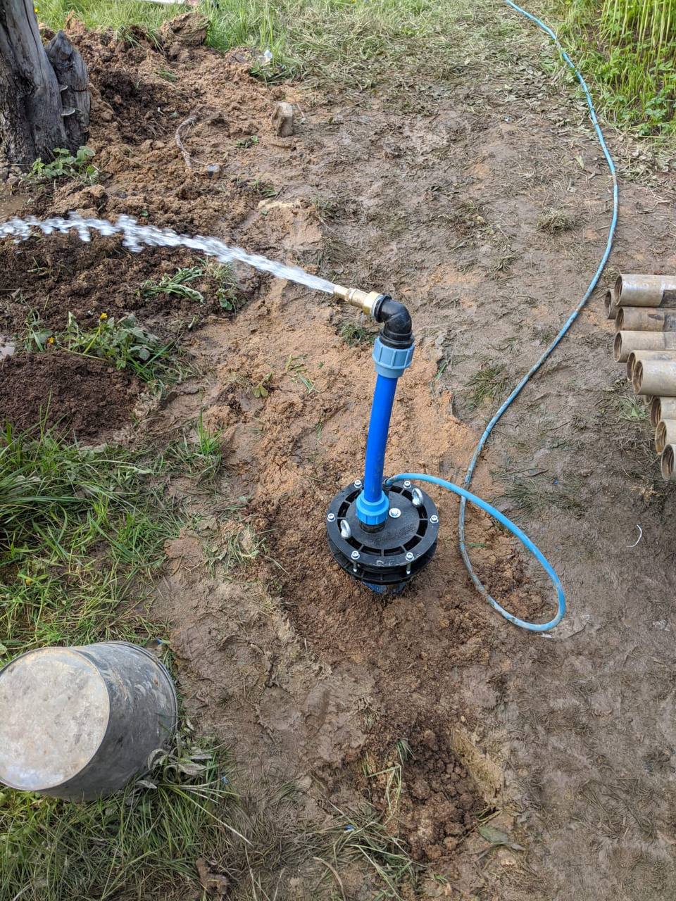 Бурение скважины на воду